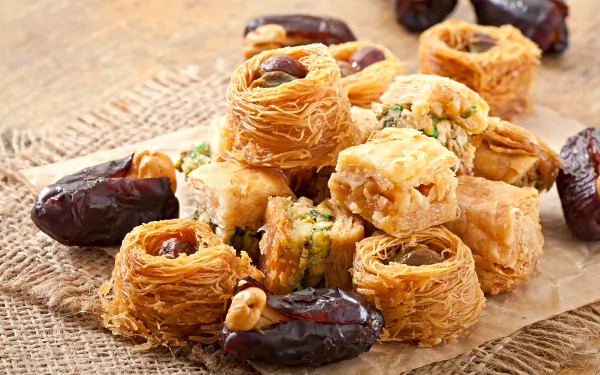 sweets food baklava HD Desktop Wallpaper | Background Image