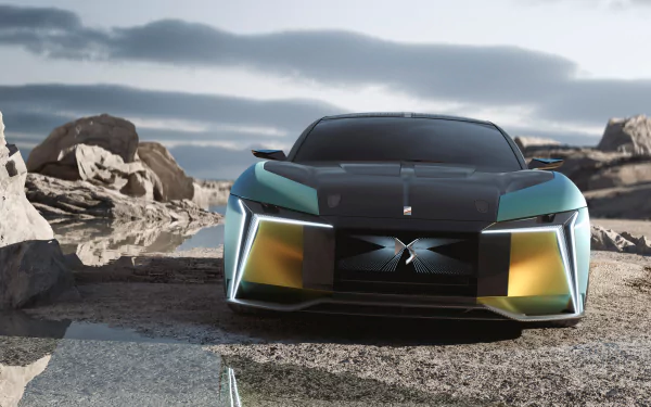 concept car vehicle DS E-Tense Performance Concept HD Desktop Wallpaper | Background Image