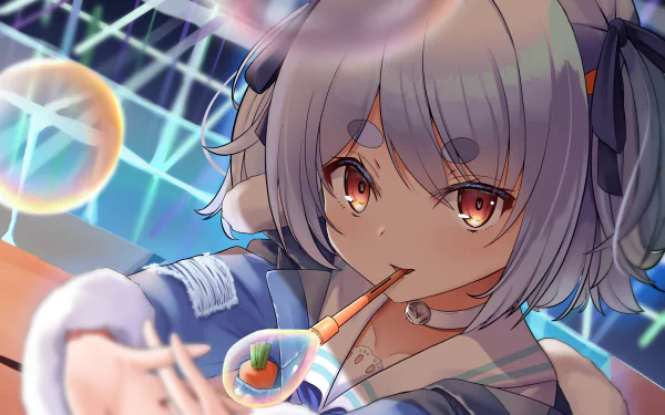 hololive Usada Pekora Anime Virtual Youtuber HD Desktop Wallpaper | Background Image