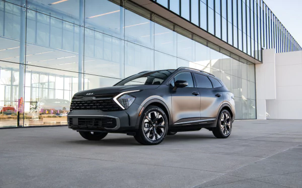 SUV Kia Sportage PHEV X-Line vehicle Kia Sportage HD Desktop Wallpaper | Background Image