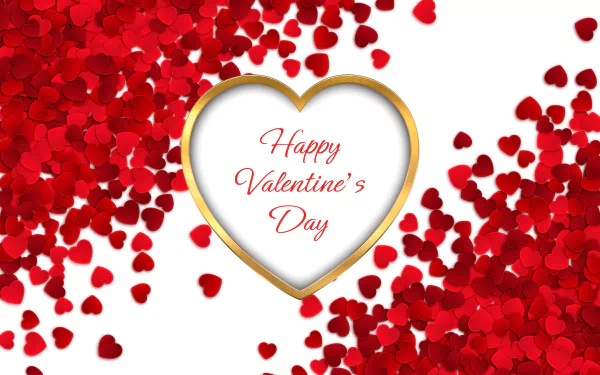 Happy Valentine's Day heart Romantic love holiday Valentine's Day HD Desktop Wallpaper | Background Image