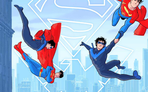 DC Comics Dick Grayson Jon Kent Comic Nightwing HD Desktop Wallpaper | Background Image