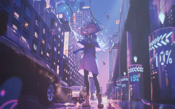 Kaf (Virtual Youtuber) Anime Virtual Youtuber HD Desktop Wallpaper | Background Image