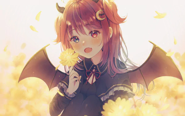 Nijisanji Yuzuki Roa Anime Virtual Youtuber HD Desktop Wallpaper | Background Image