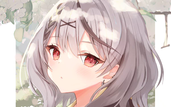 hololive Sakamata Chloe Anime Virtual Youtuber HD Desktop Wallpaper | Background Image