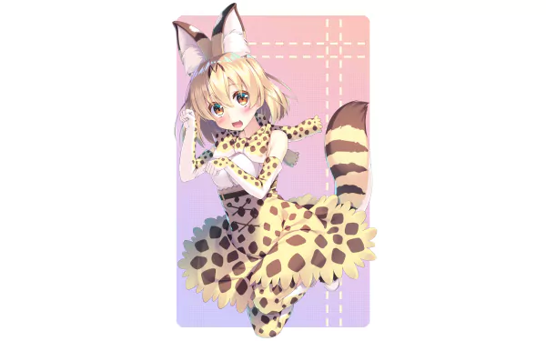 Serval (Kemono Friends) Anime Kemono Friends HD Desktop Wallpaper | Background Image