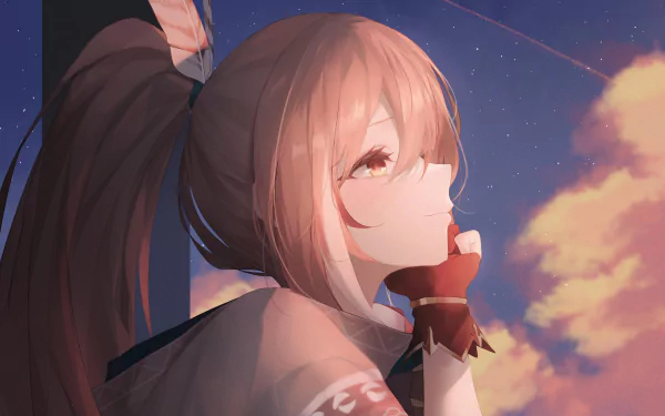 hololive Nanashi Mumei Anime Virtual Youtuber HD Desktop Wallpaper | Background Image