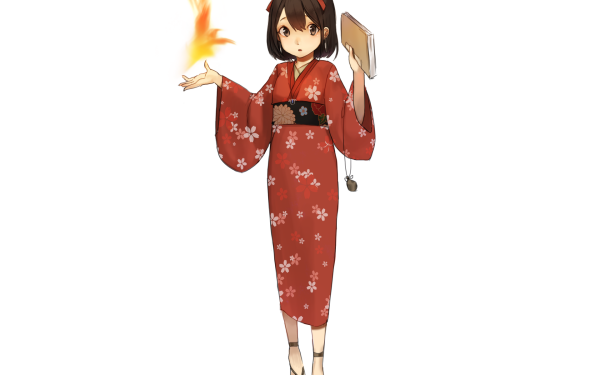 Anime Girl Kimono HD Wallpaper | Background Image