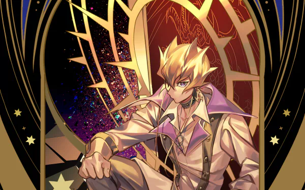 Jack Atlas Anime Yu-Gi-Oh 5D's HD Desktop Wallpaper | Background Image