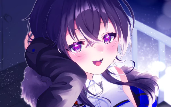 Lupinus Virtual Games VSPO! Ichinose Uruha Anime Virtual Youtuber HD Desktop Wallpaper | Background Image