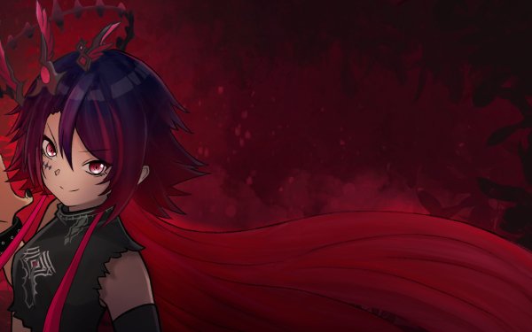 Anime Virtual Youtuber Iris Black Games Kisaragi Ren VSPO! HD Wallpaper | Background Image