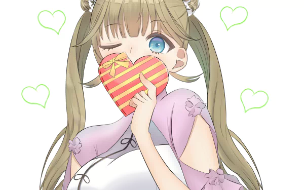 VSPO! Hanabusa Lisa Cattleya Regina Games Anime Virtual Youtuber HD Desktop Wallpaper | Background Image