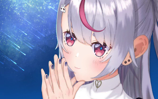 VSPO! Tosaki Mimi Cattleya Regina Games Anime Virtual Youtuber HD Desktop Wallpaper | Background Image