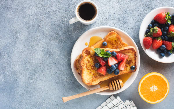 breakfast food toast HD Desktop Wallpaper | Background Image