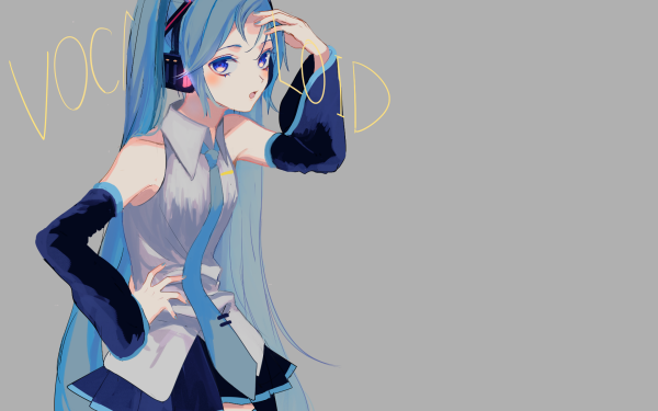 Anime Vocaloid Hatsune Miku HD Wallpaper | Background Image