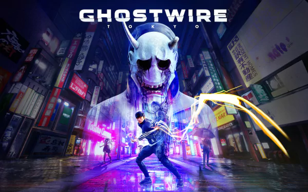 video game GhostWire: Tokyo HD Desktop Wallpaper | Background Image