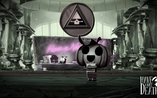 video game Have a Nice Death HD Desktop Wallpaper | Background Image