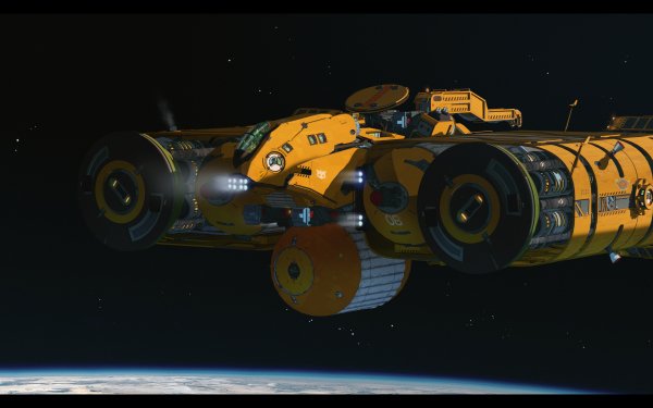 Sci Fi Spaceship HD Wallpaper | Background Image