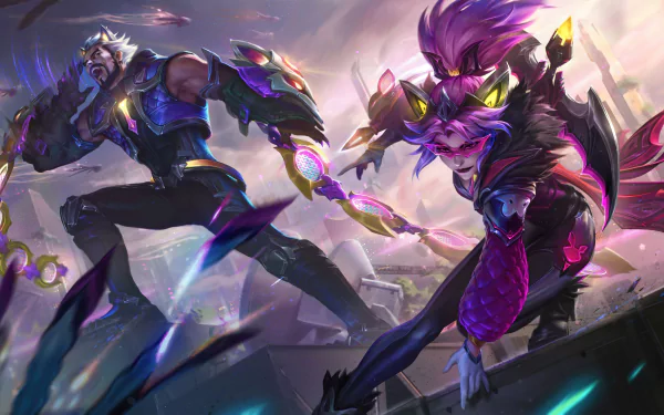  BATTLE WOLF SYLAS &amp; BATTLE BAT VAYNE