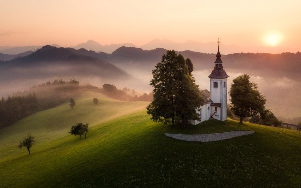 Religious Church Churches Slovenia HD Wallpaper | Background Image