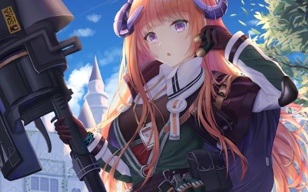 Bagpipe (Arknights) video game Arknights HD Desktop Wallpaper | Background Image