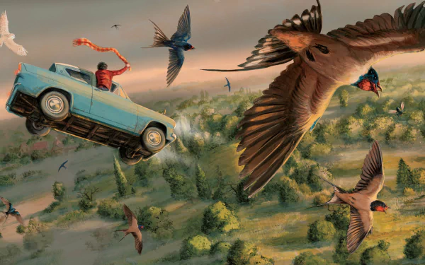  Late for School by Jim Kay