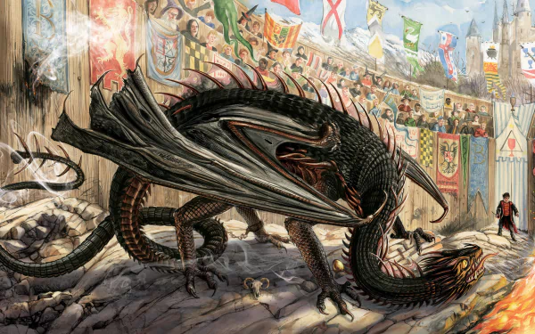  The Hungarian Horntail by Jim Kay