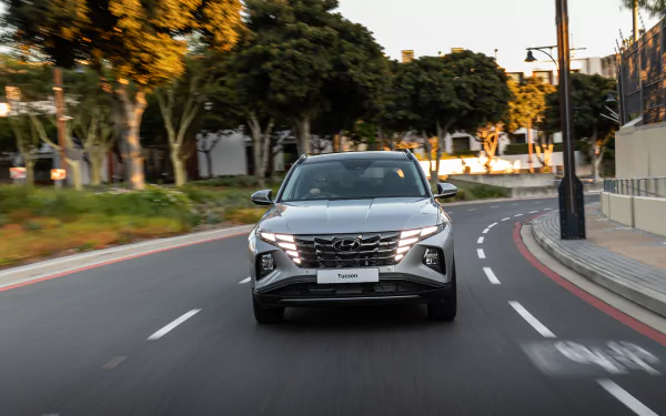 SUV vehicle Hyundai Tucson HD Desktop Wallpaper | Background Image