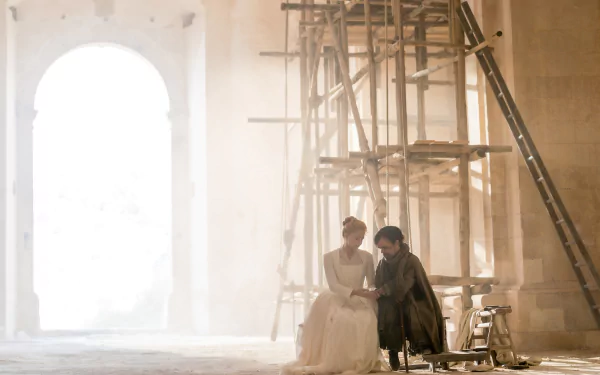 Peter Dinklage Haley Bennett movie Cyrano HD Desktop Wallpaper | Background Image
