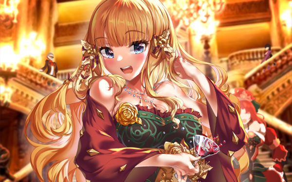 Anime Princess Connect! Re:Dive Saren Sasaki HD Wallpaper | Background Image