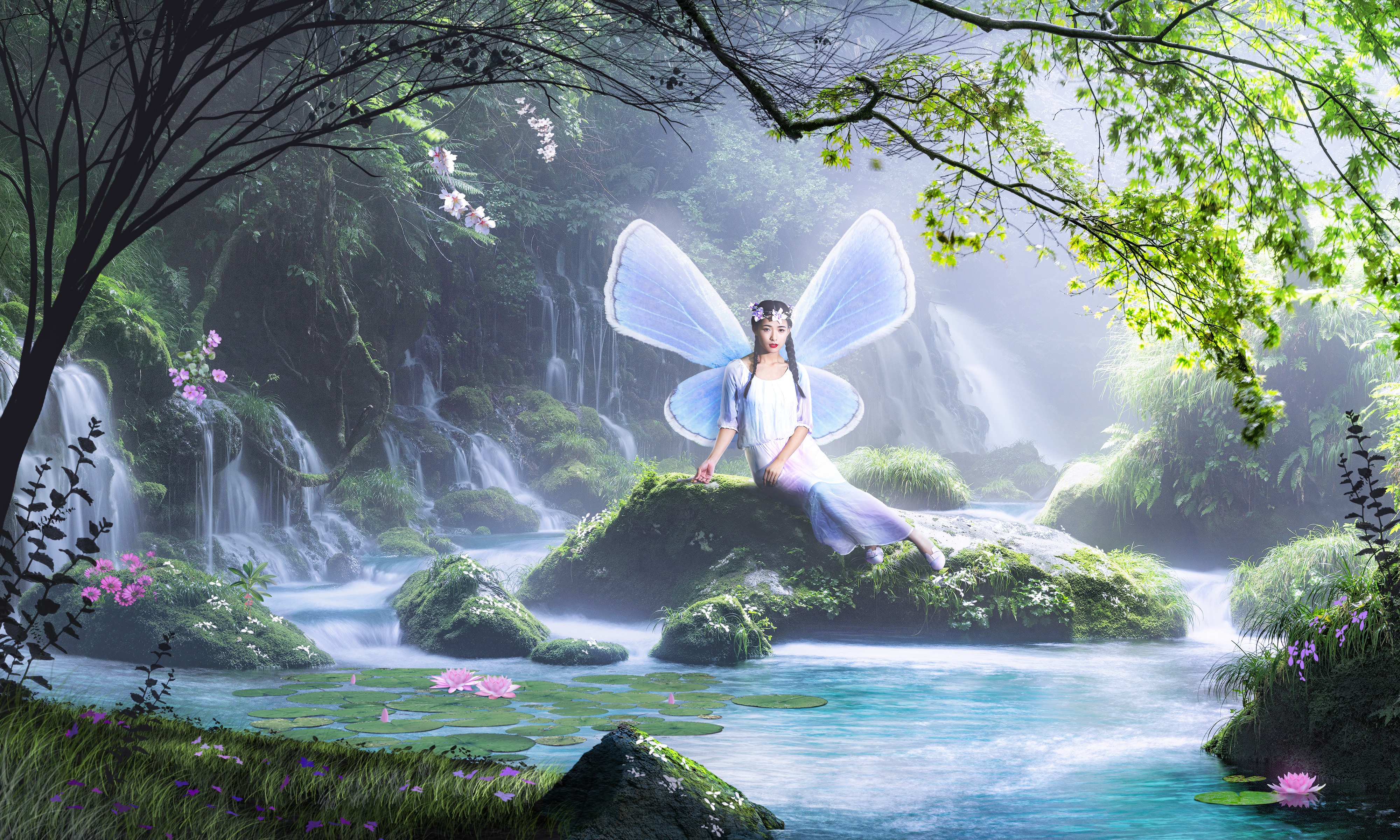 Background Fairy Wallpaper - EnWallpaper