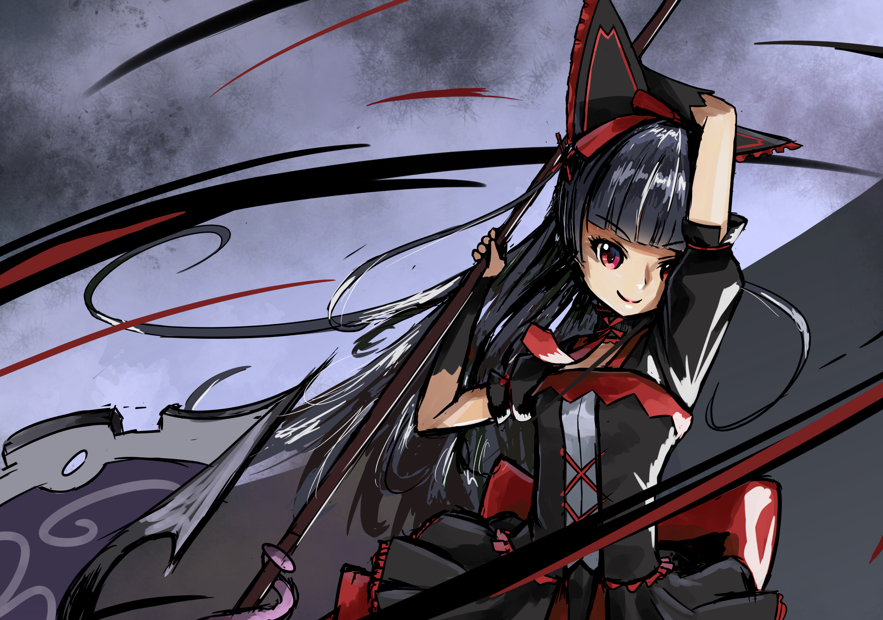 Gate: Jieitai Kanochi Nite Kaku Tatakaeri, Anime, Anime Girls, Rory Mercury  HD wallpaper