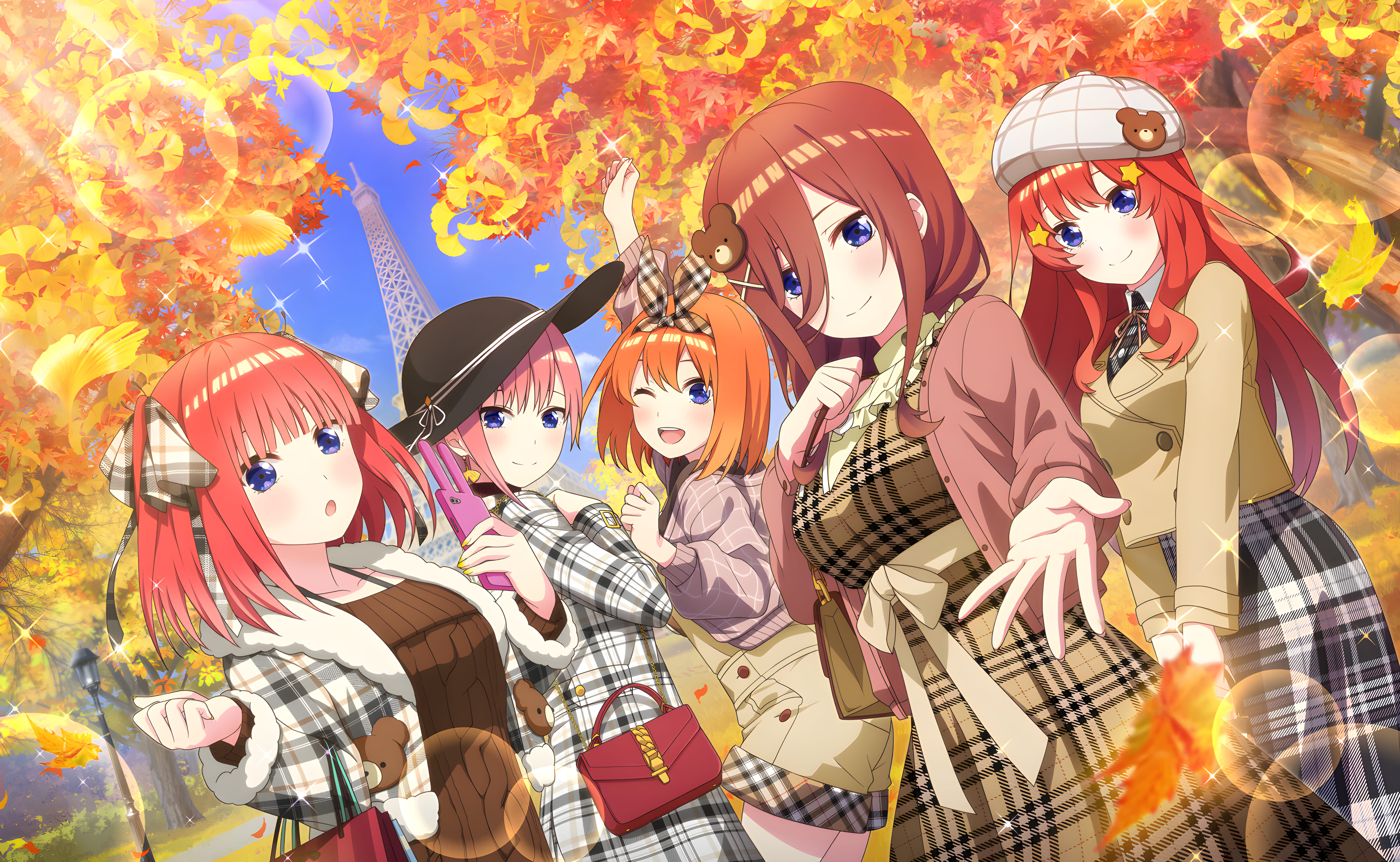 HD wallpaper: anime, anime girls, 5-toubun no Hanayome, Nakano Itsuki,  Nakano Yotsuba | Wallpaper Flare