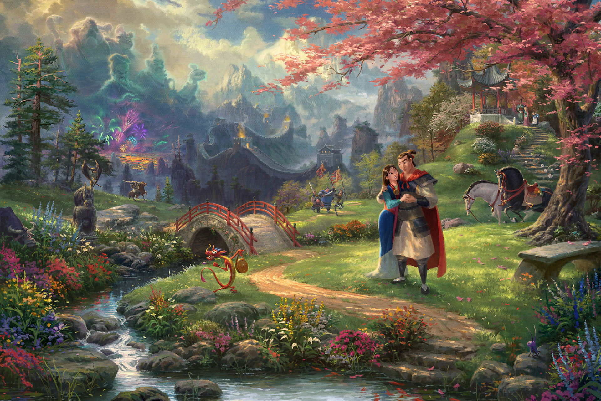 After the War by Thomas Kinkade