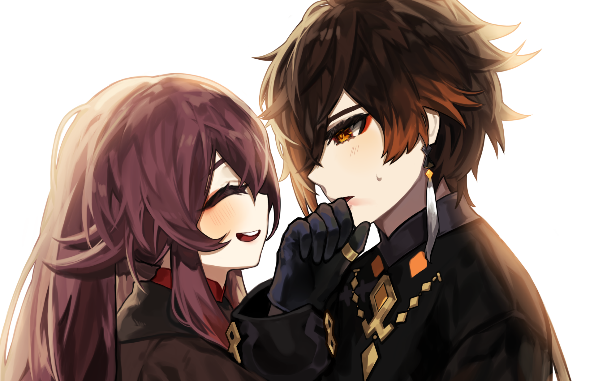 Download Zhongli (Genshin Impact) Hu Tao Video Game Genshin Impact HD Wallpaper by SP³:p