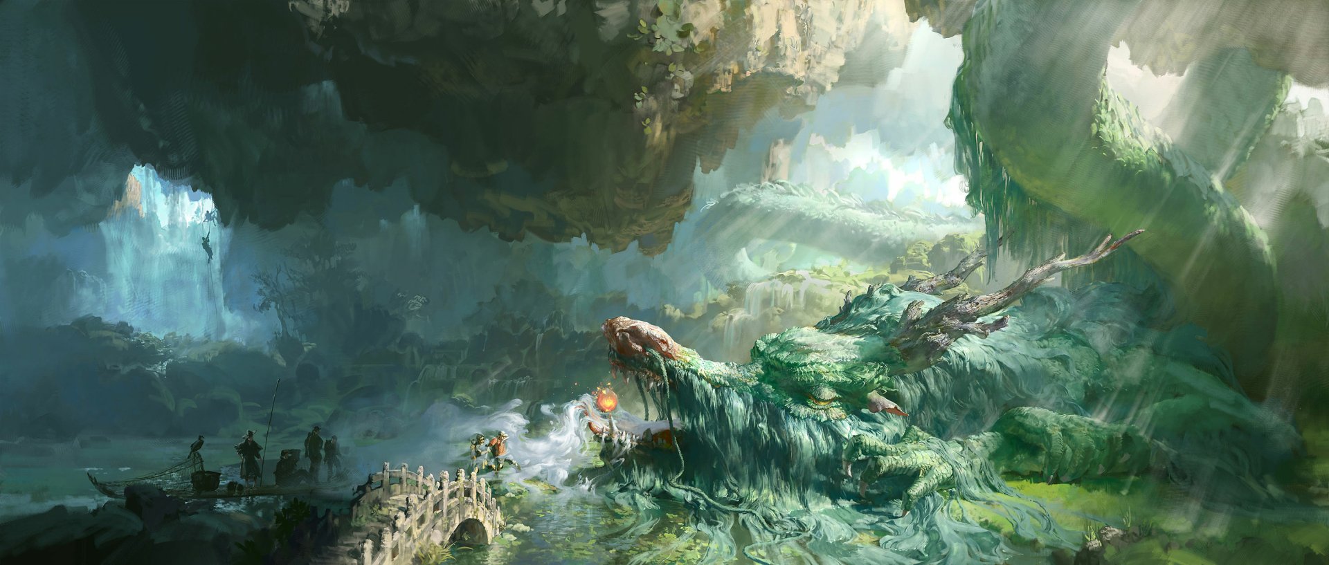 Download Fantasy Dragon HD Wallpaper by Xision Wu