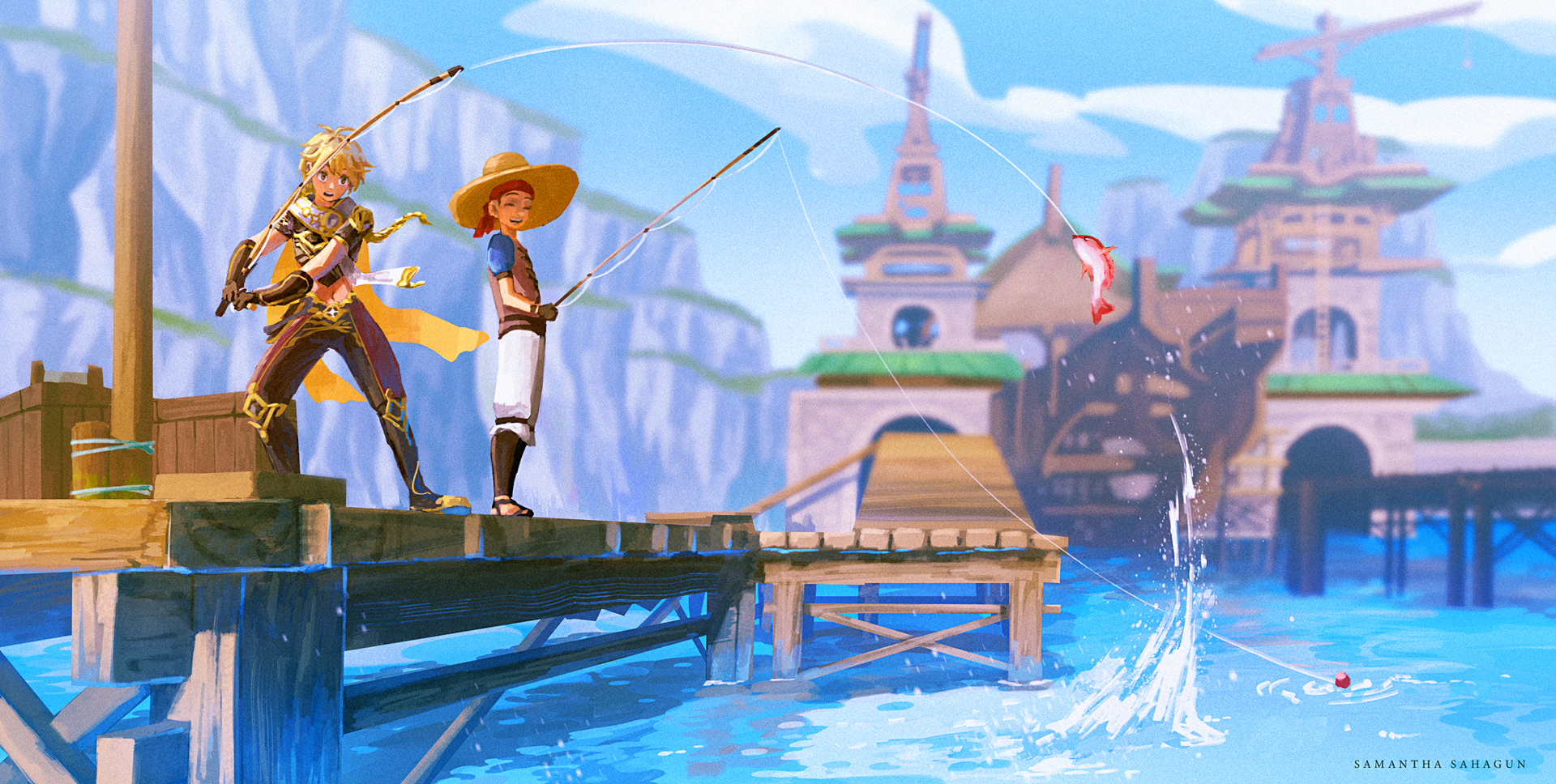 Download Aether (Genshin Impact) Video Game Genshin Impact HD Wallpaper by himae