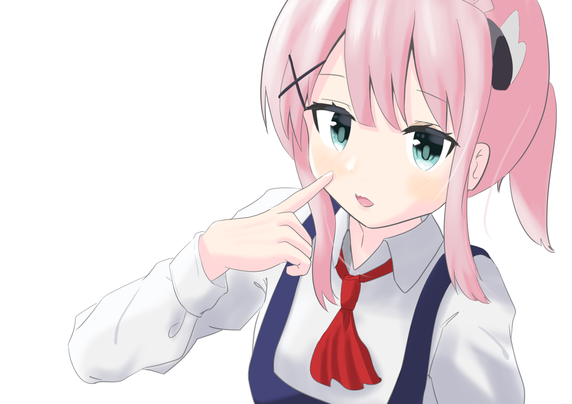 Download Momo Chiyoda Anime The Demon Girl Next Door HD Wallpaper by へつき