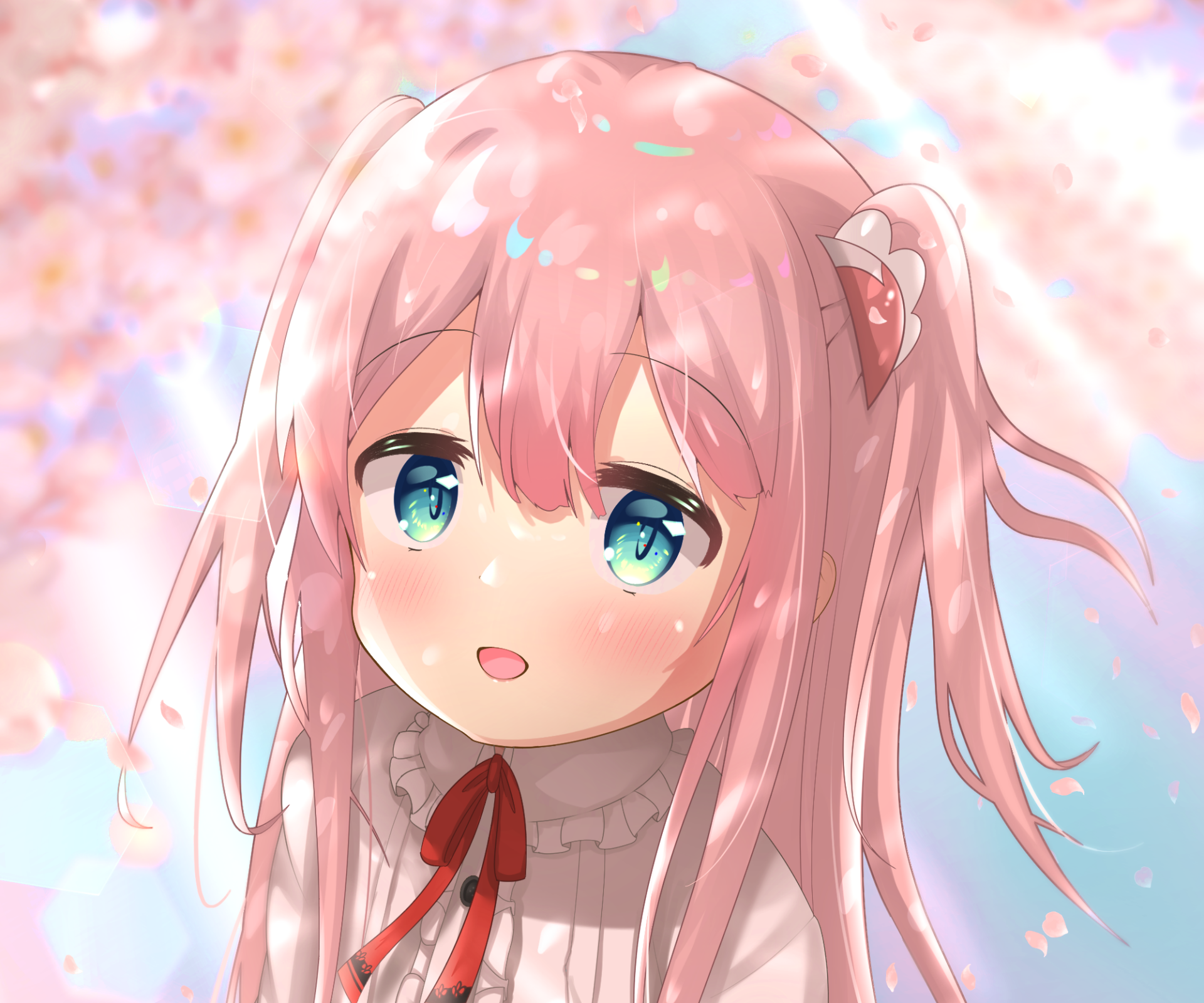 Download Momo Chiyoda Anime The Demon Girl Next Door HD Wallpaper by きゅうり