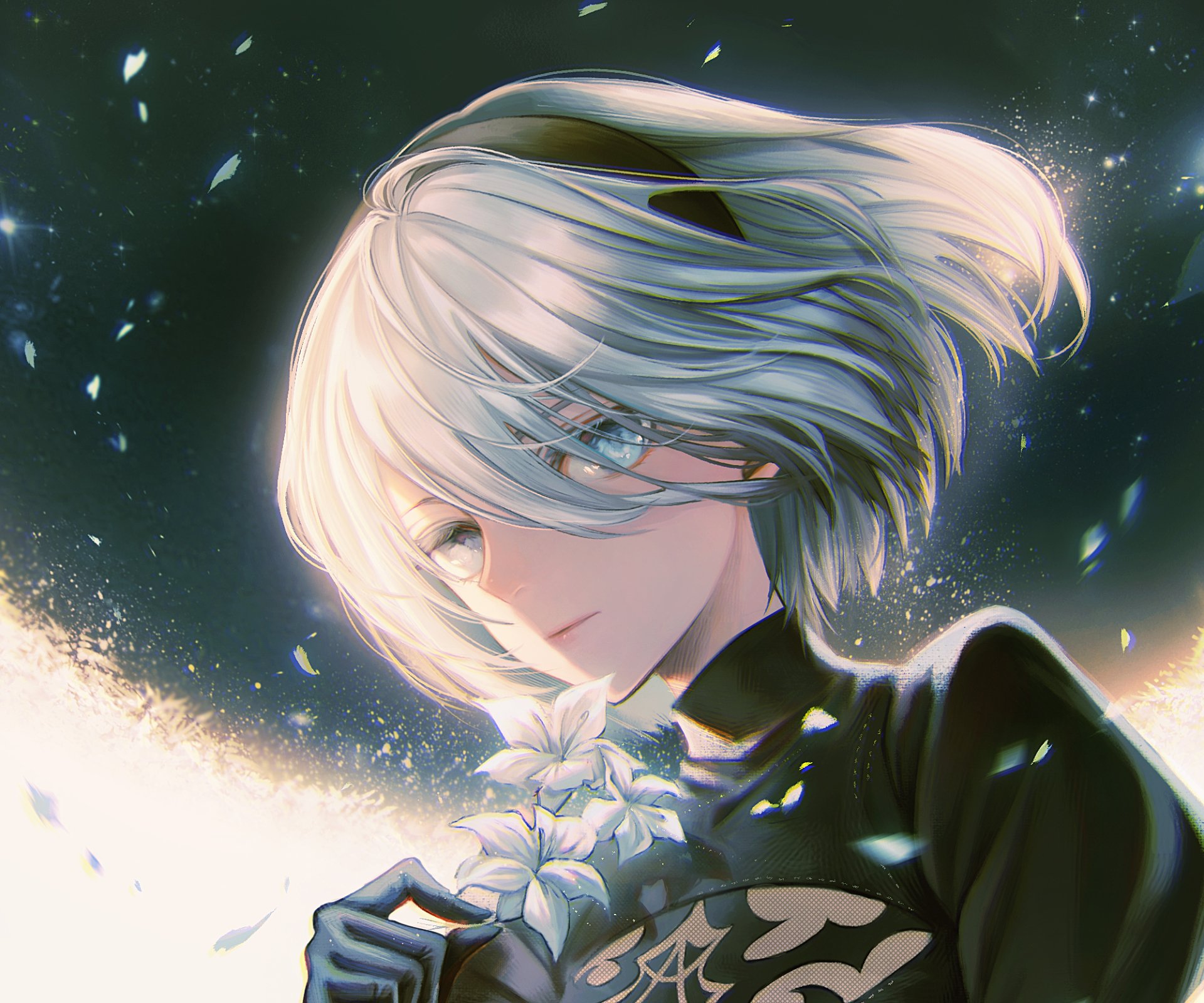 Download YoRHa No.2 Type B Video Game NieR: Automata HD Wallpaper