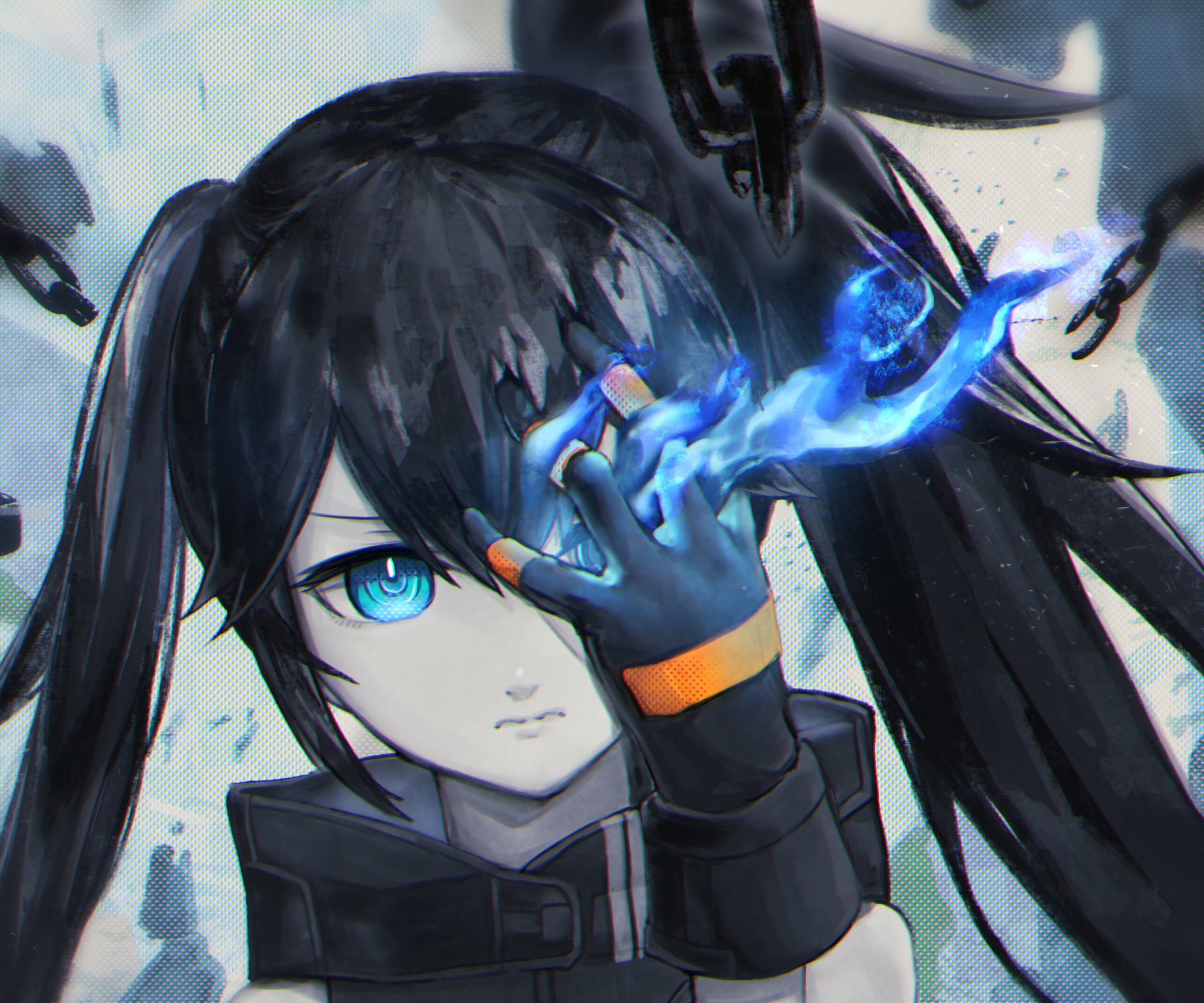 Download Black Rock Shooter Anime Black ★★ Rock Shooter : Dawn Fall HD Wallpaper