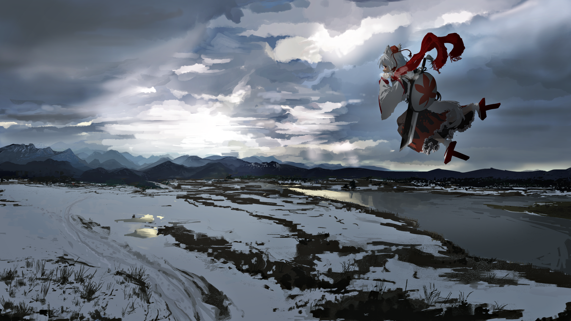 Download Momiji Inubashiri Anime Touhou 4k Ultra HD Wallpaper