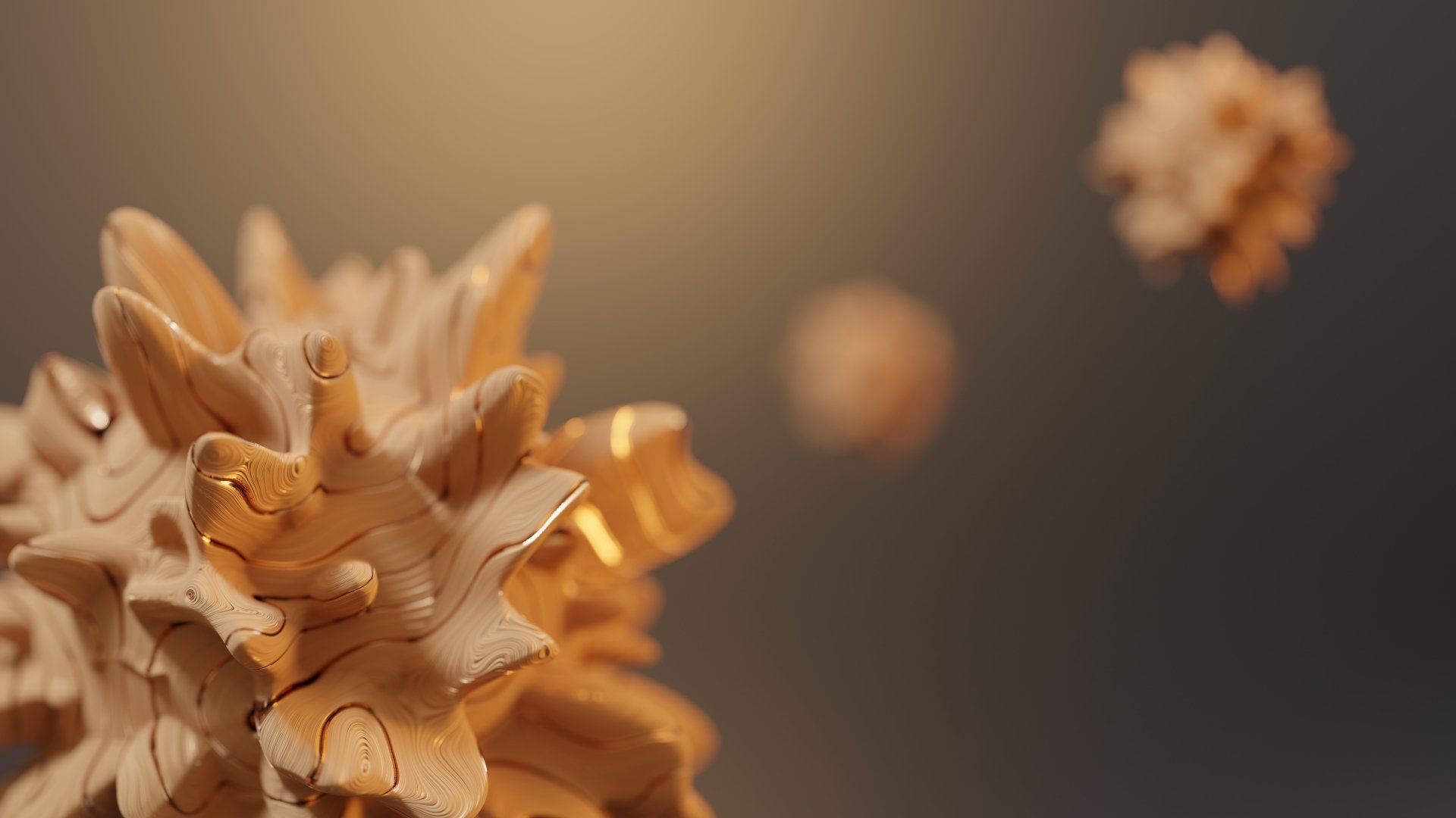 Download Artistic Molecule 8k Ultra HD Wallpaper