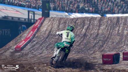video game Monster Energy Supercross - The Official Videogame 5 HD Desktop Wallpaper | Background Image