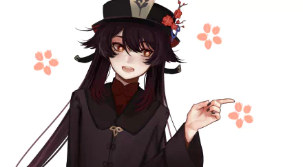 Hu Tao video game Genshin Impact HD Desktop Wallpaper | Background Image