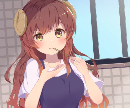 Yuuko Yoshida Anime The Demon Girl Next Door HD Desktop Wallpaper | Background Image