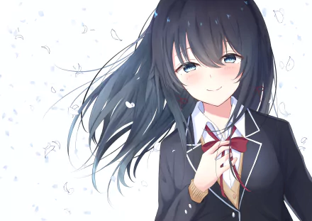 Yukino Yukinoshita Anime My Teen Romantic Comedy SNAFU HD Desktop Wallpaper | Background Image