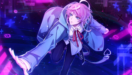 Ramuda Amemura Anime Hypnosis Mic HD Desktop Wallpaper | Background Image