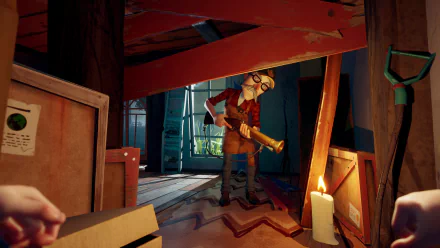 video game Hello Neighbor 2 HD Desktop Wallpaper | Background Image