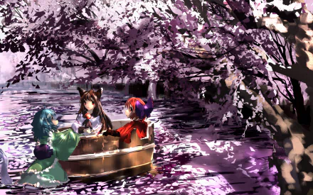 Wakasagihime (Touhou) Sekibanki (Touhou) Kagerou Imaizumi Anime Touhou HD Desktop Wallpaper | Background Image